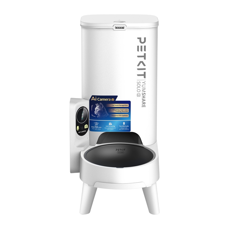 Alimentador inteligente Petkit Yumshare Solo 2 Smart Pet Feeder With Camera