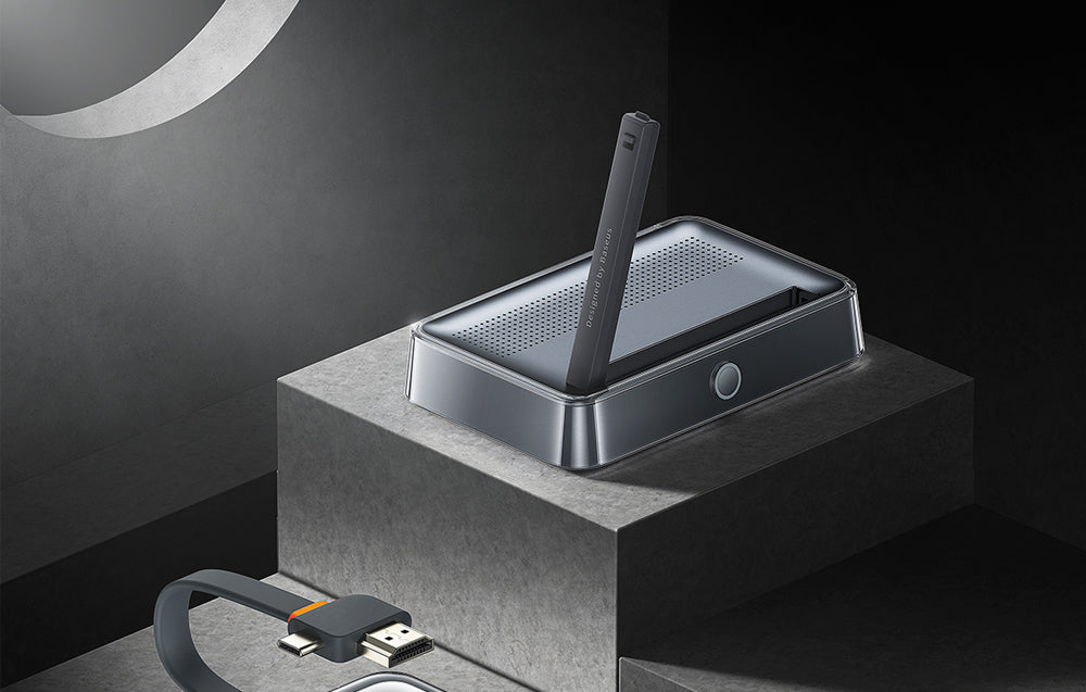 Adaptador Transmissão Vídeo Baseus 4K Wireless Display Dongle Adapter Grey