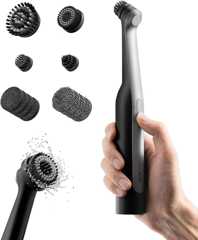 Escova de Limpeza HOTO Wand Cordless Spin Scrubber