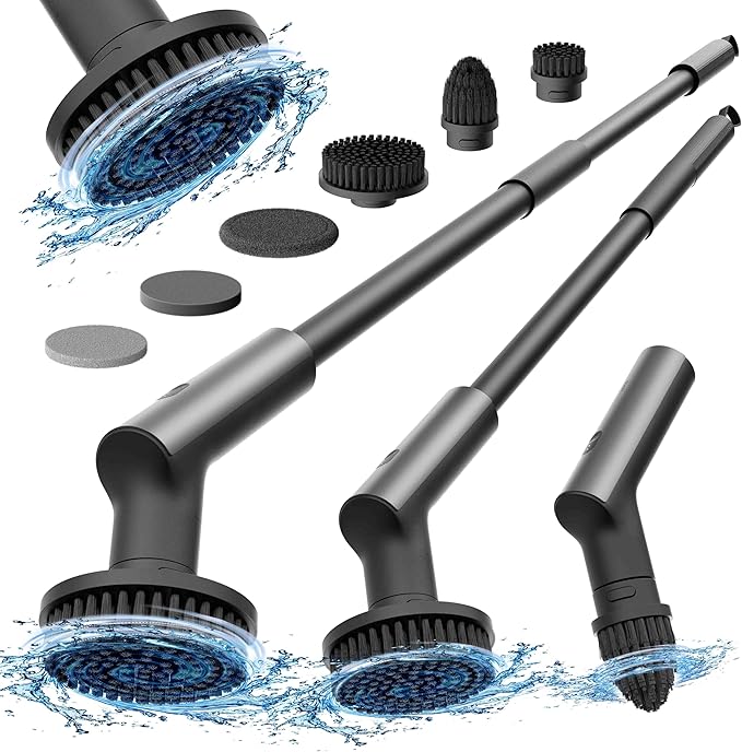 HOTO Electric cleaning brush 7-in-1 set