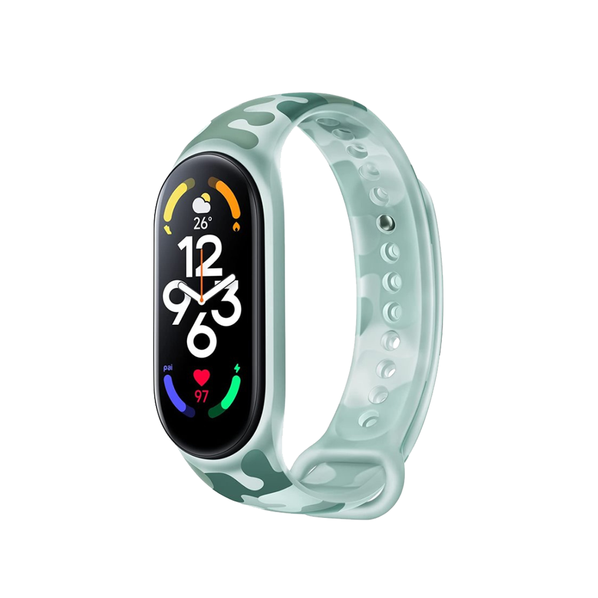 Bracelete Smart Band 7 Strap Khaki Green