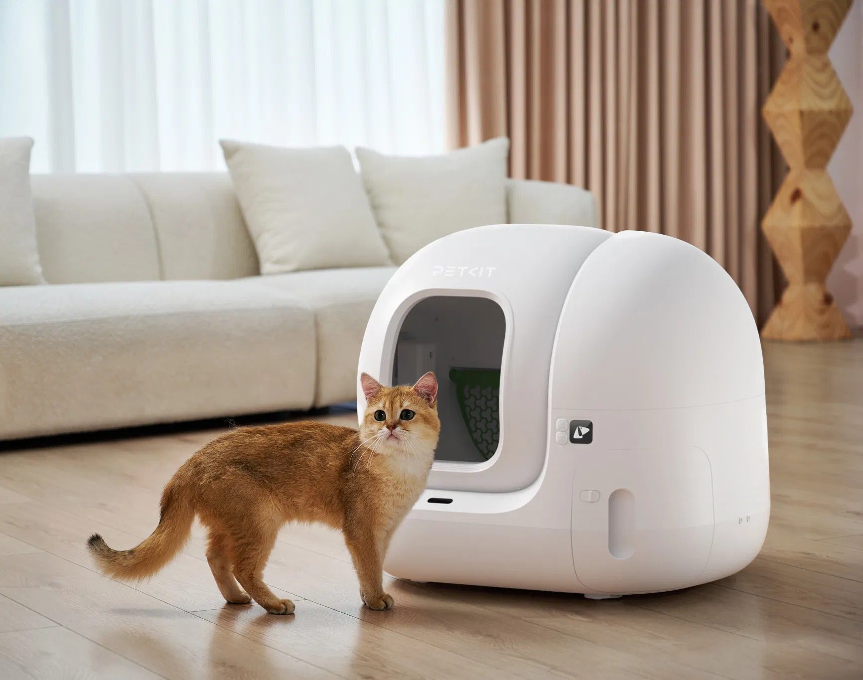 Caixa de Areia PETKIT Pura Max 2 Self-Cleaning Cat Litter Box