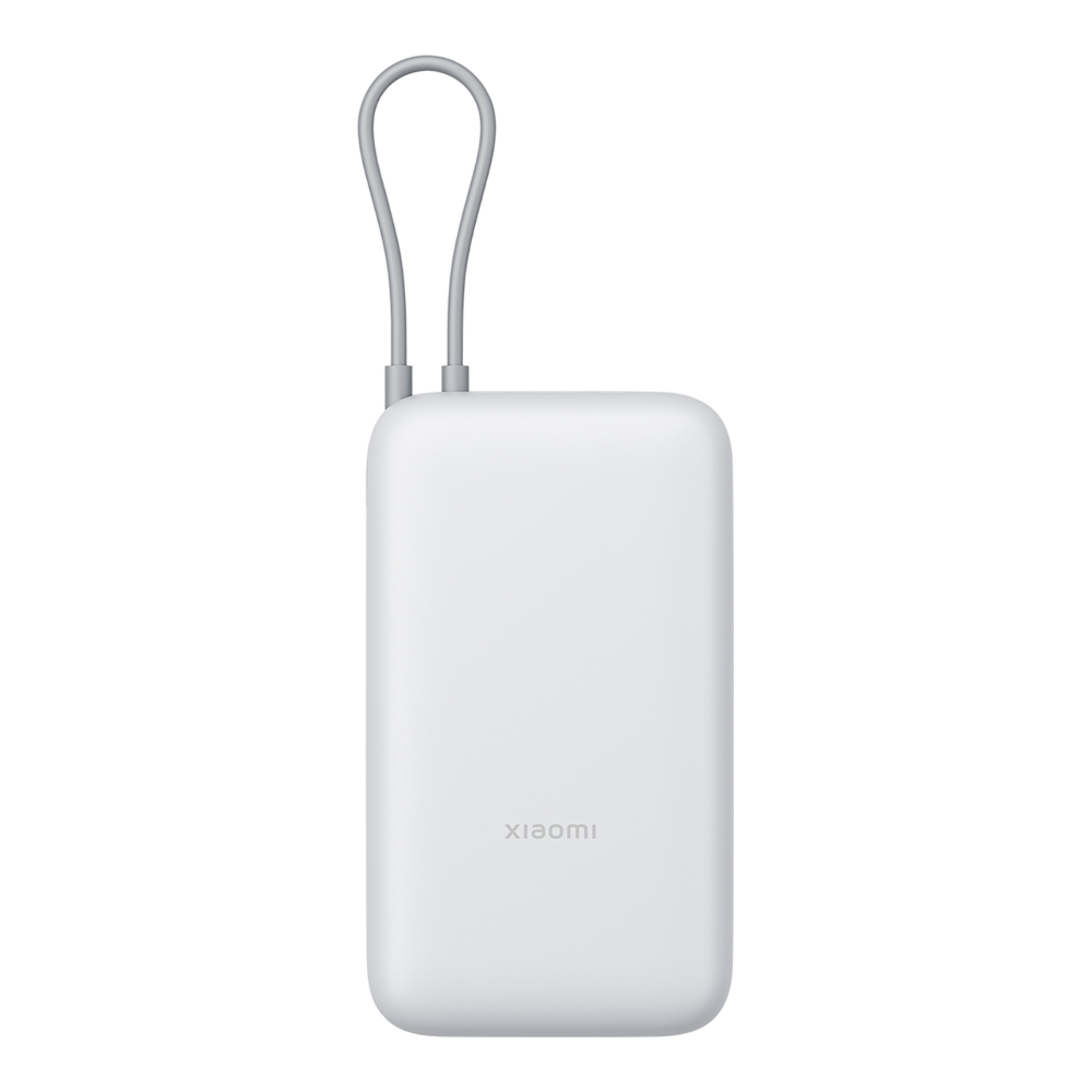 Power Bank Xiaomi 20000mAh (Integrated Cable) GL Light Gray