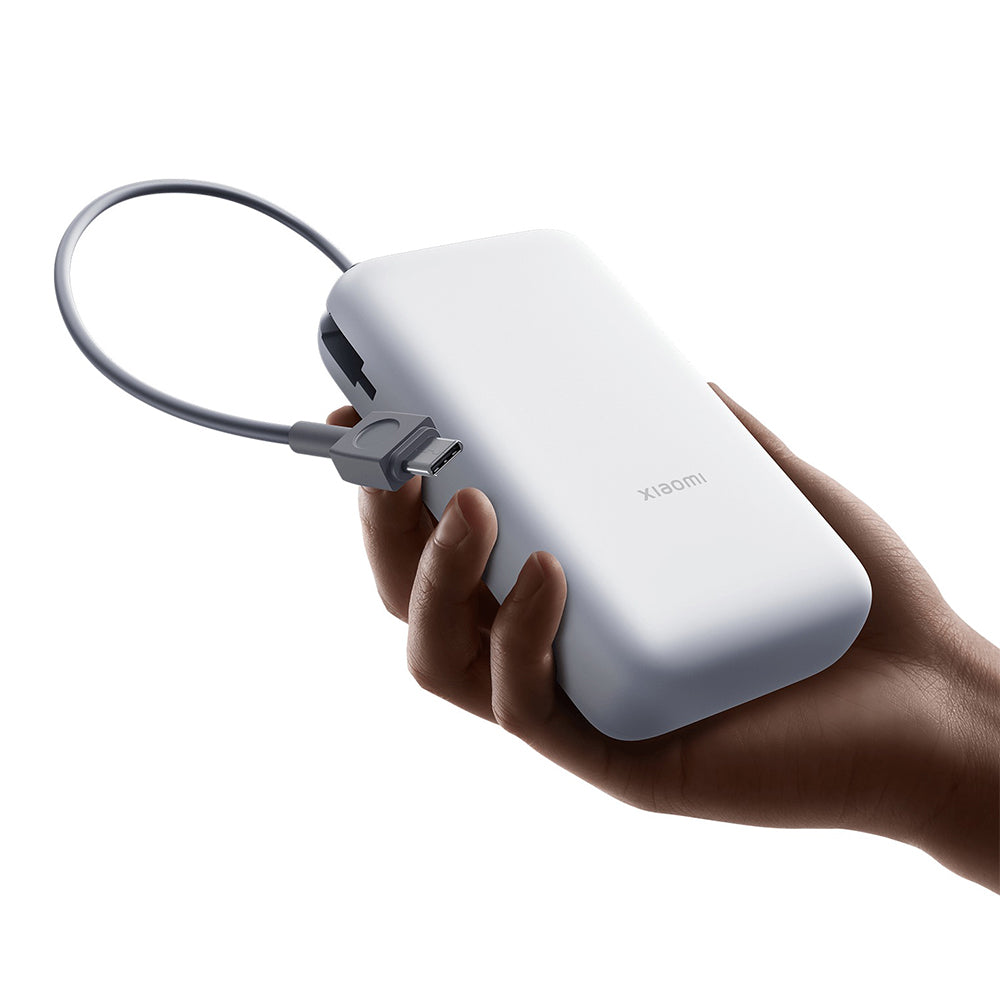 Power Bank Xiaomi 20000mAh (Integrated Cable) GL Light Gray