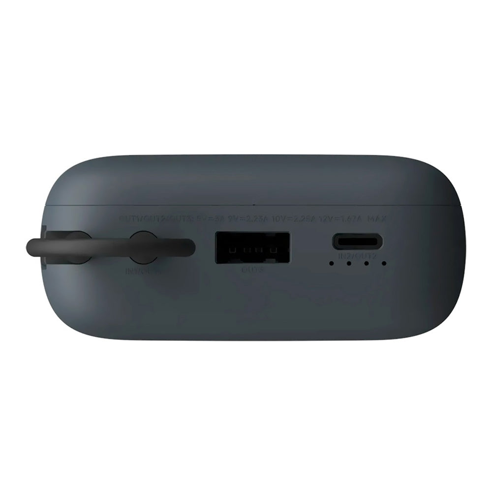Power Bank Xiaomi 20000mAh (Integrated Cable) GL Dark Gray