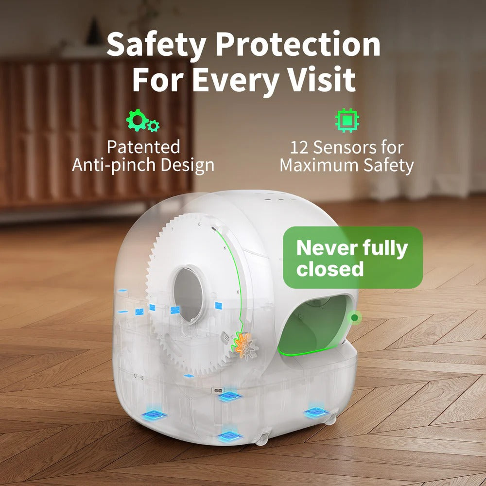 Caixa de Areia PETKIT Purobot Max Pro 2 with Camera Smart Cat Litter Box