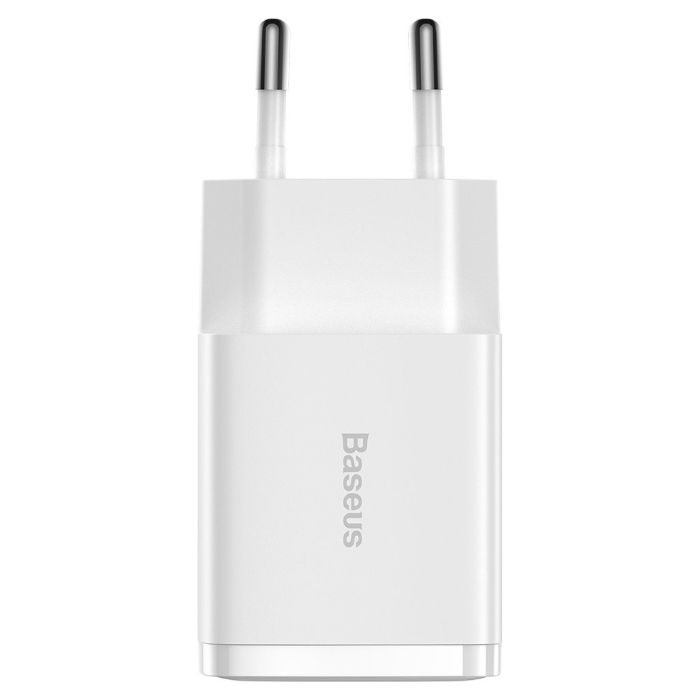 Carregador Baseus Compact Charger 2U 10,5W EU White