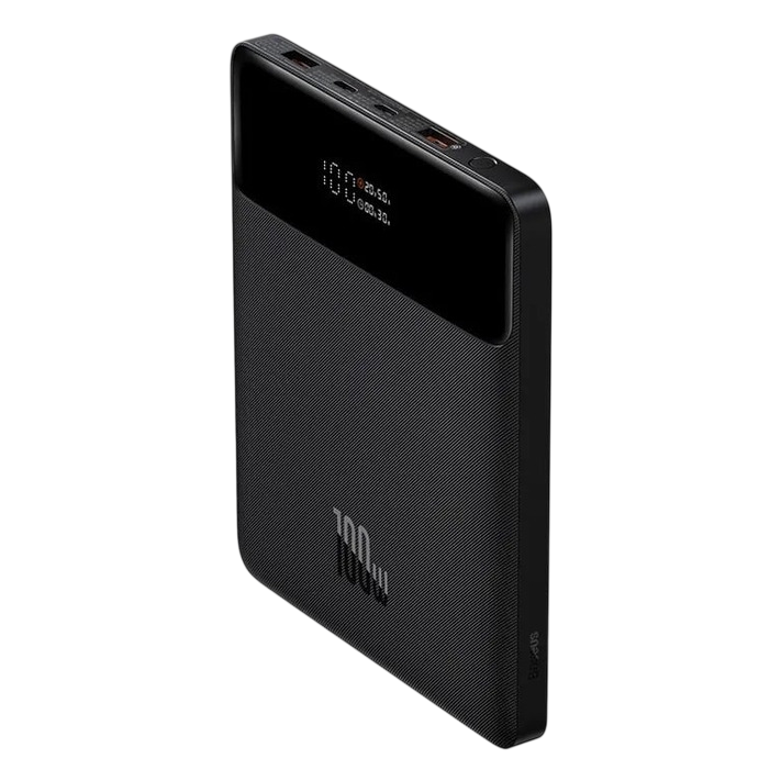 Power Bank Baseus Blade High Power Digital Display Quick Charge 20000Mah 100W Black