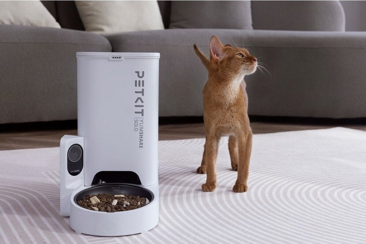 Alimentador inteligente PETKIT Yumshare Solo Smart Pet Feeder With Camera