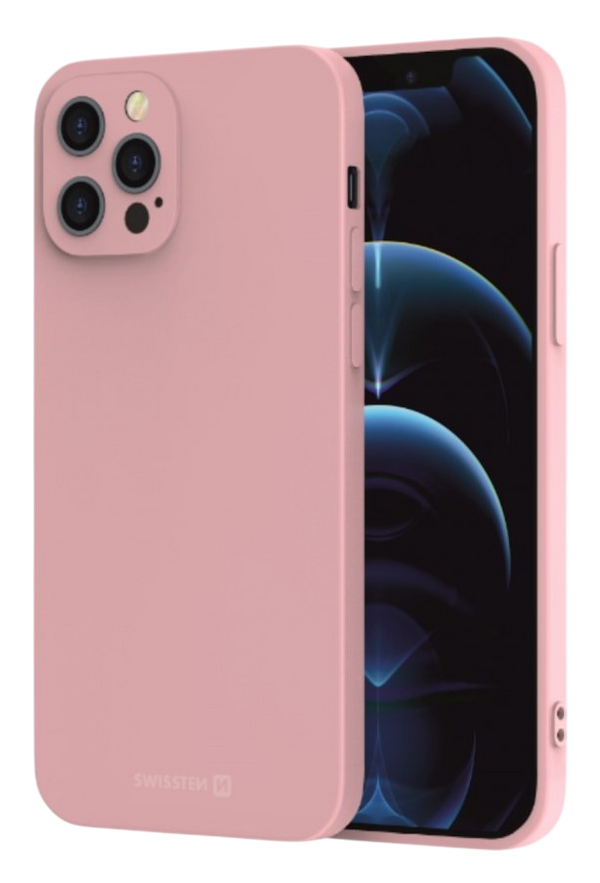 Capa Rosa Swissten Soft Joy Xiaomi Redmi Note 14