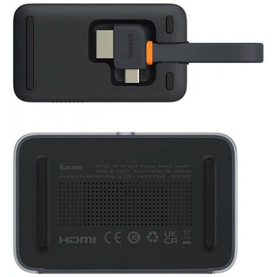 Adaptador Transmissão Vídeo Baseus 4K Wireless Display Dongle Adapter  Grey
