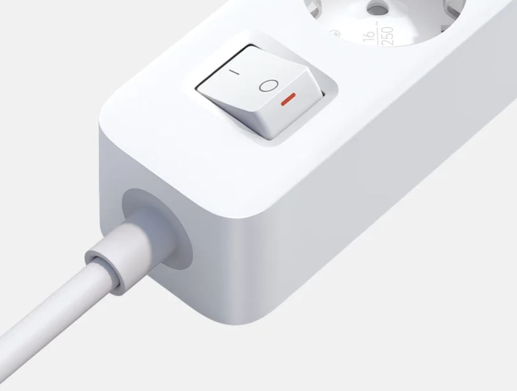 Tomada Xiaomi 20W Power Strip (2C1A) EU
