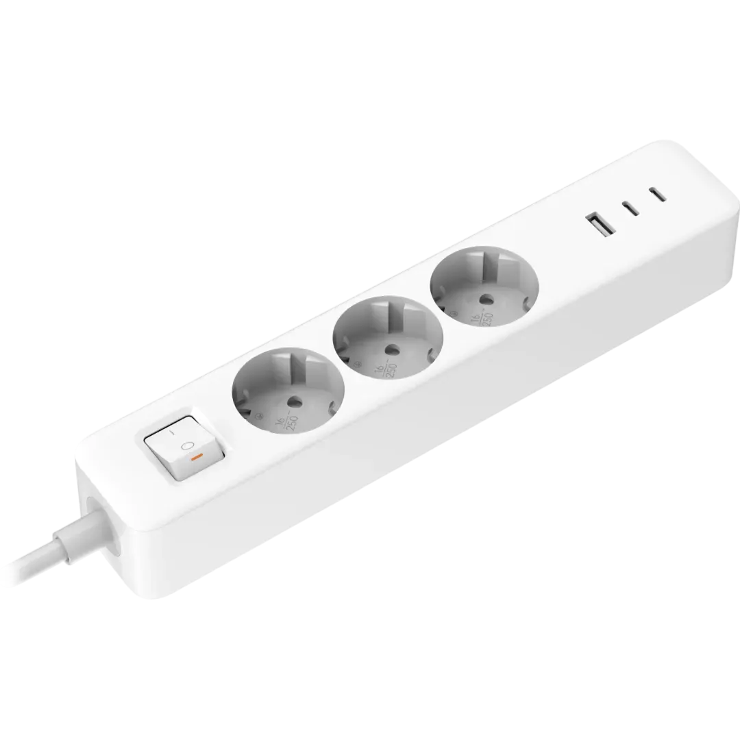 Tomada Xiaomi 20W Power Strip (2C1A) EU
