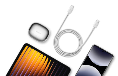 Cabo Xiaomi 6A Braided USB-C to USB-C Cable (1m)