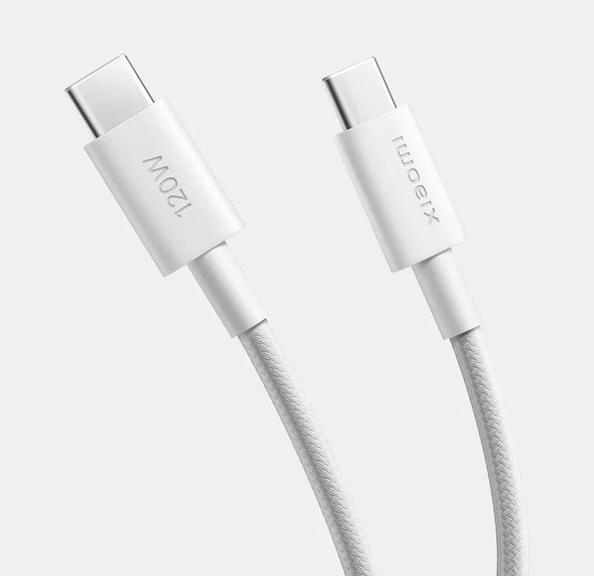Cabo Xiaomi 6A Braided USB-C to USB-C Cable (1m)
