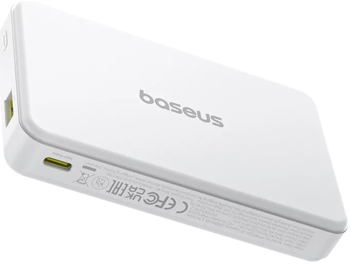 Power Bank Baseus Airpow Ii Qi2 Magnetic 10000Mah 22.5W White