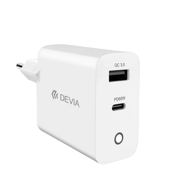 Carregador Devia Extreme Speed GaN PD+QC Quick Charger 65W