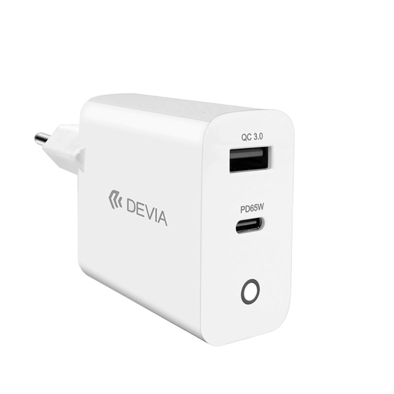 Carregador Devia Extreme Speed GaN PD+QC Quick Charger 65W