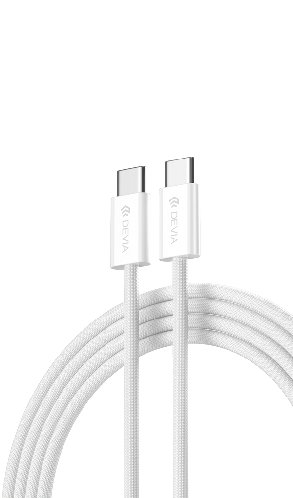 Cabo Devia Smart Series C To C 60W Woven Fast Cable