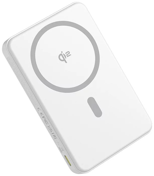 Power Bank Baseus Airpow Ii Qi2 Magnetic 10000Mah 22.5W White
