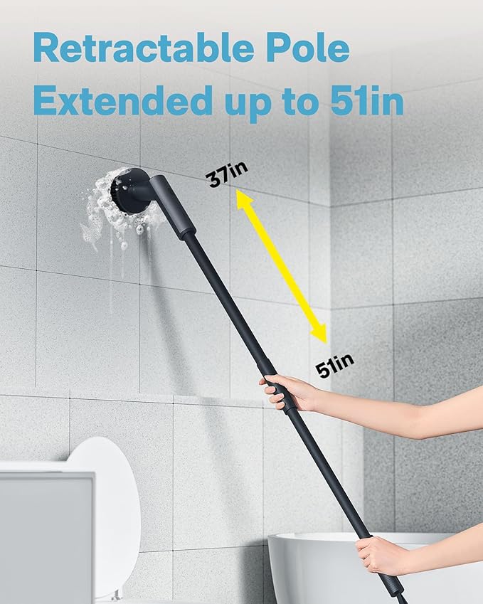 HOTO Electric cleaning brush 7-in-1 set