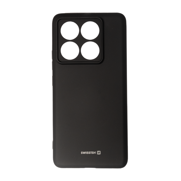 Capa preta Swissten Soft Joy Xiaomi 14T Pro