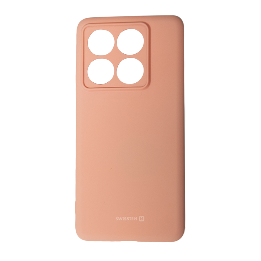 Capa rosa Swissten Soft Joy Xiaomi 14T Pro