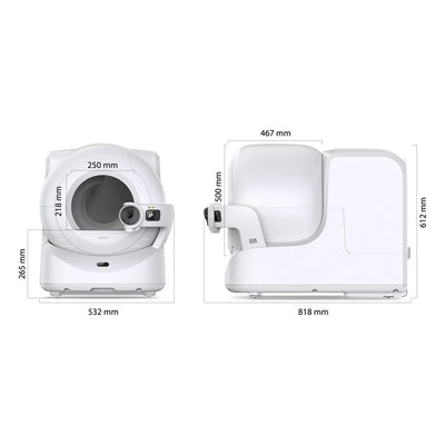 Caixa de Areia PETKIT Purobot Ultra with Camera Smart Cat Litter Box