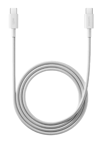 Cabo Xiaomi 6A Braided USB-C to USB-C Cable (1m)