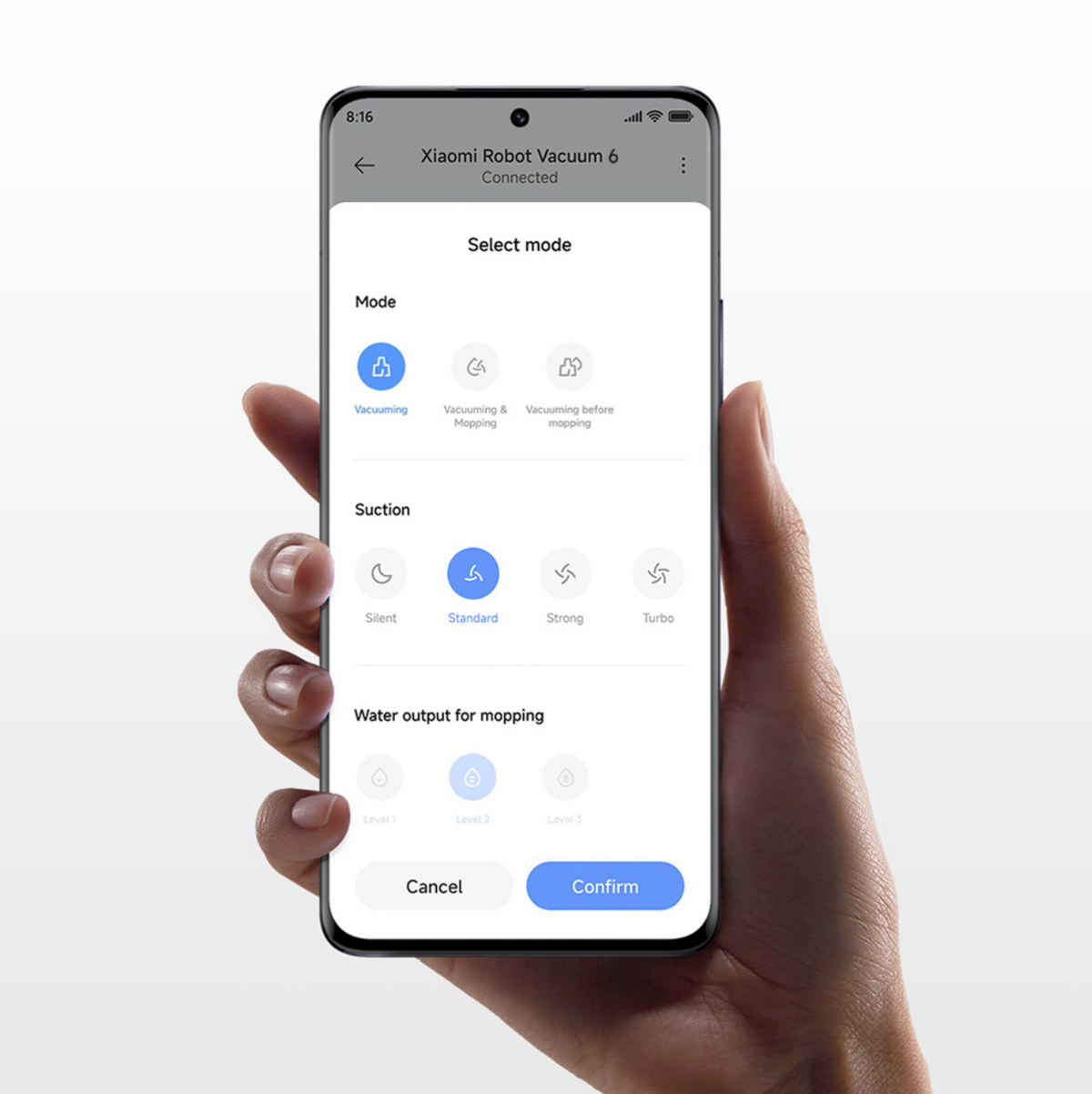 Limpeza inteligente e conectada