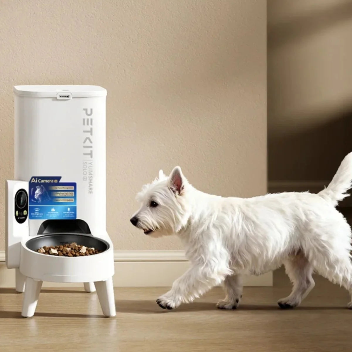 Alimentador inteligente Petkit Yumshare Solo 2 Smart Pet Feeder With Camera