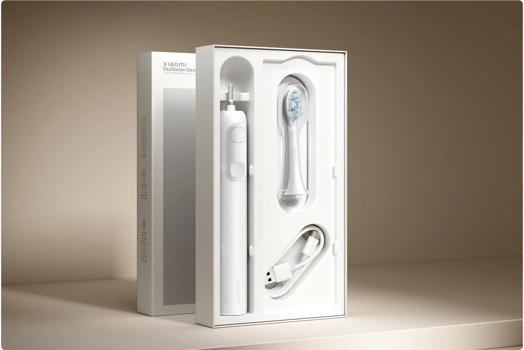 Escova de Dentes Xiaomi Oscillation Electric Toothbrush White