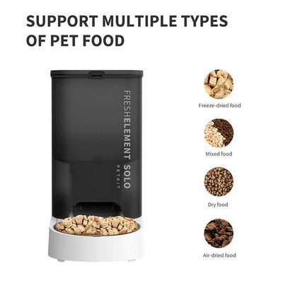PETKIT Smart Pet Feeder Fresh Element Solo Preto