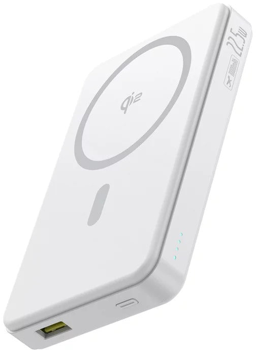 Power Bank Baseus Airpow Ii Qi2 Magnetic 10000Mah 22.5W White