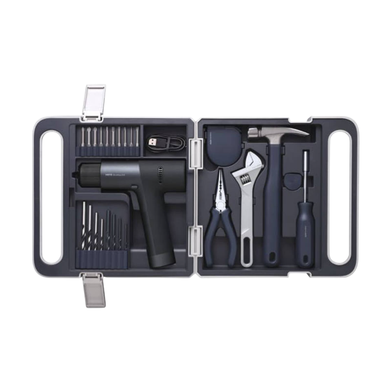 Caixa de Ferramentas HOTO 12V Brushless Drill Tool Set