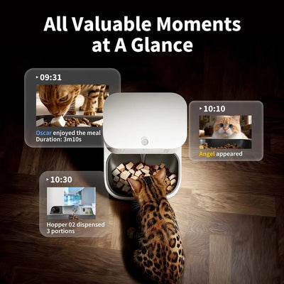 Alimentador inteligente PETKIT YumShare Dual-hopper with Camera 2