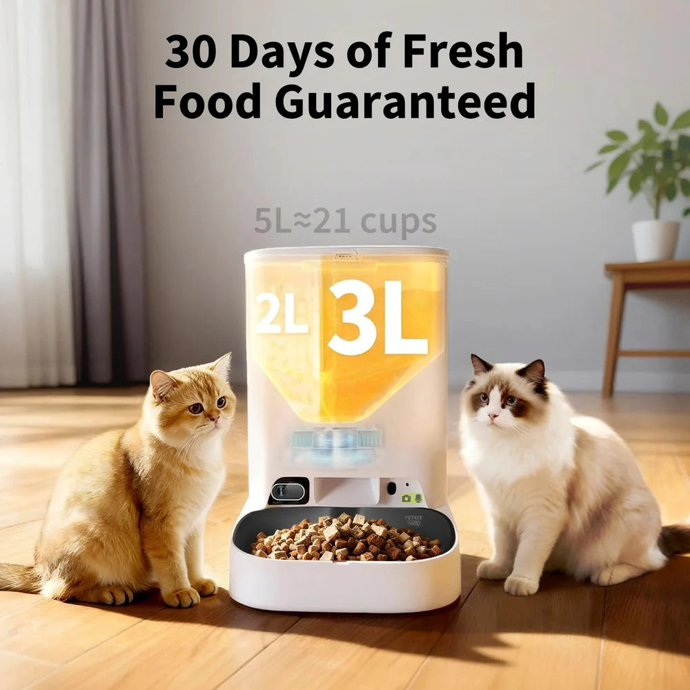 Alimentador inteligente PETKIT YumShare Dual-hopper with Camera 2