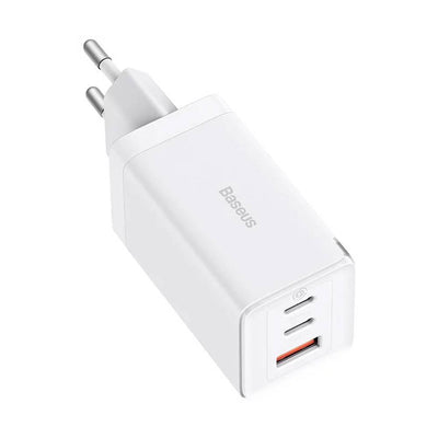 Carregador BASEUS Gan5 Pro Fast Charger 2C+U 65W EU White