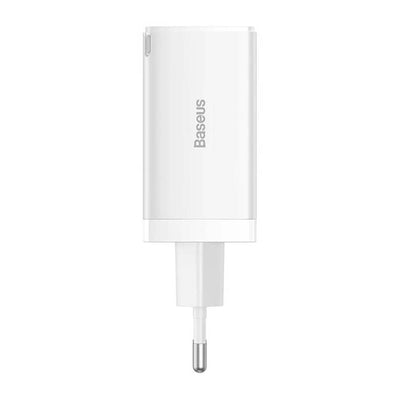 Carregador BASEUS Gan5 Pro Fast Charger 2C+U 65W EU White