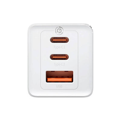 Carregador BASEUS Gan5 Pro Fast Charger 2C+U 65W EU White