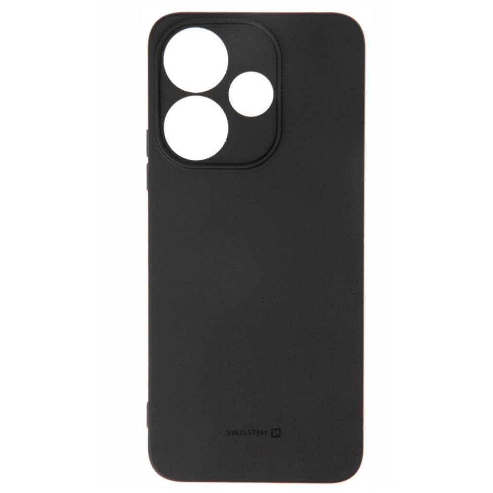 Capa preta Swissten Soft Joy Xiaomi Redmi 13 4G