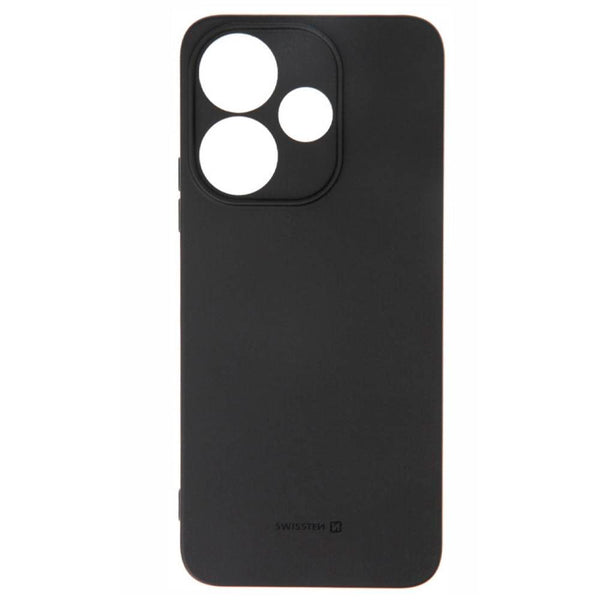 Capa preta Swissten Soft Joy Xiaomi Redmi 13 4G