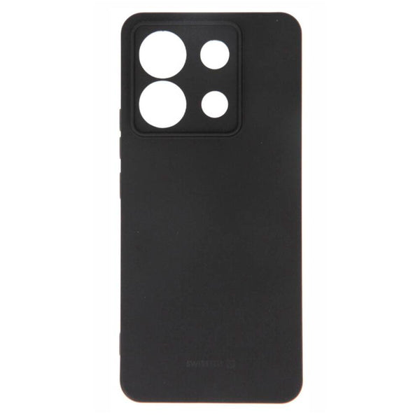 Capa preta Swissten Soft Joy Xiaomi Redmi Note 13 Pro 5G