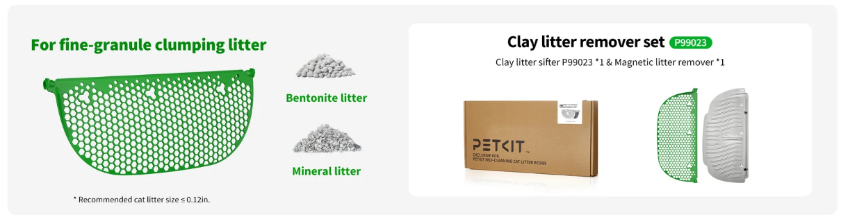 Acessório Petkit Magnetic Cat Litter Remover Set (Clay)