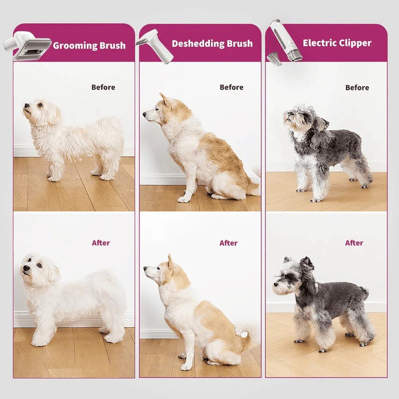 Aspirador Petkit Pet Grooming Vacuum Kit 5-IN-1 Airclipper