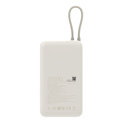 Power Bank Xiaomi 33W 20000mAh Bege