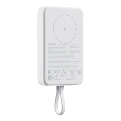 Power Bank Xiaomi 33W Magnetic 10000mAh (Integrated Cable) White