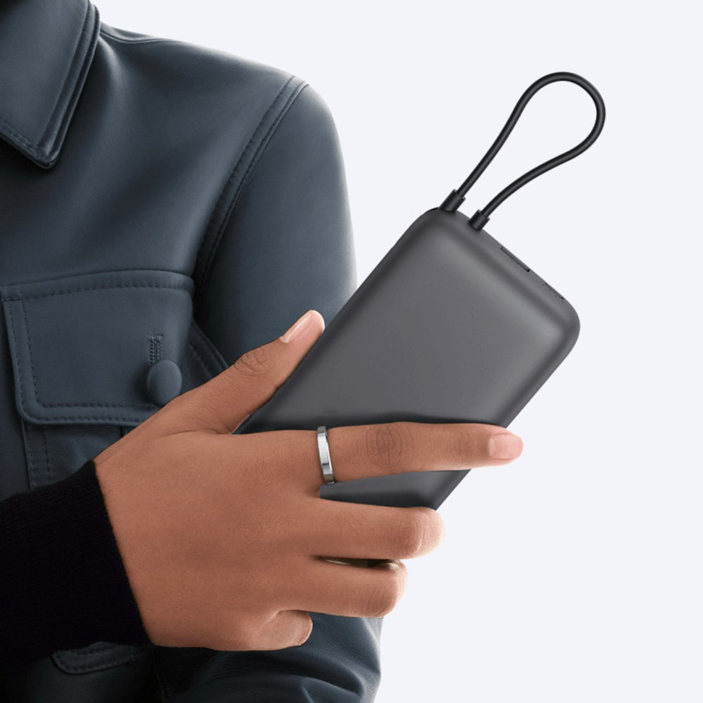 Power Bank Xiaomi 20000mAh (Integrated Cable) GL Dark Gray