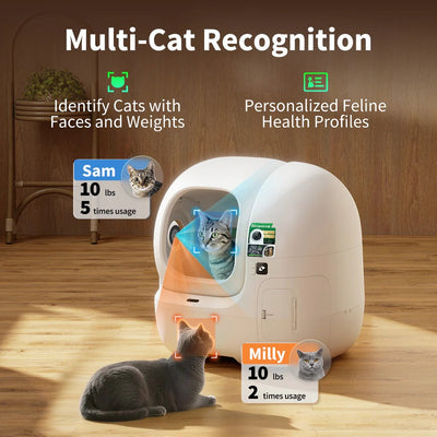 Caixa de Areia PETKIT Purobot Max Pro 2 with Camera Smart Cat Litter Box