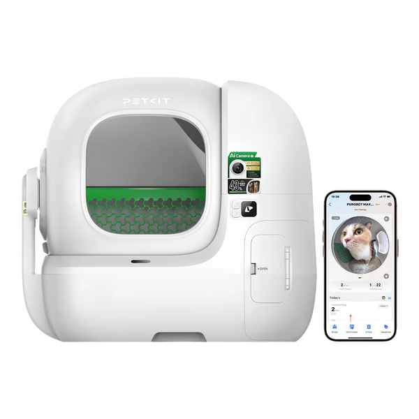 Caixa de Areia PETKIT Purobot Max Pro 2 with Camera Smart Cat Litter Box
